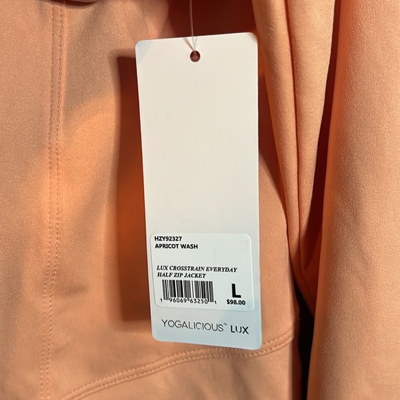 🍑PEACH LUX CROSSTRAIN EVERYDAY HALF ZIP JACKET🍑 - Picture 5 of 7